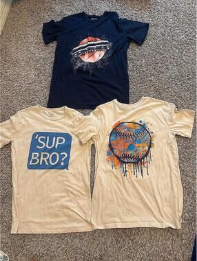 Children's Place Boys XXL Lot of 3 Graphic Tee T Shirts